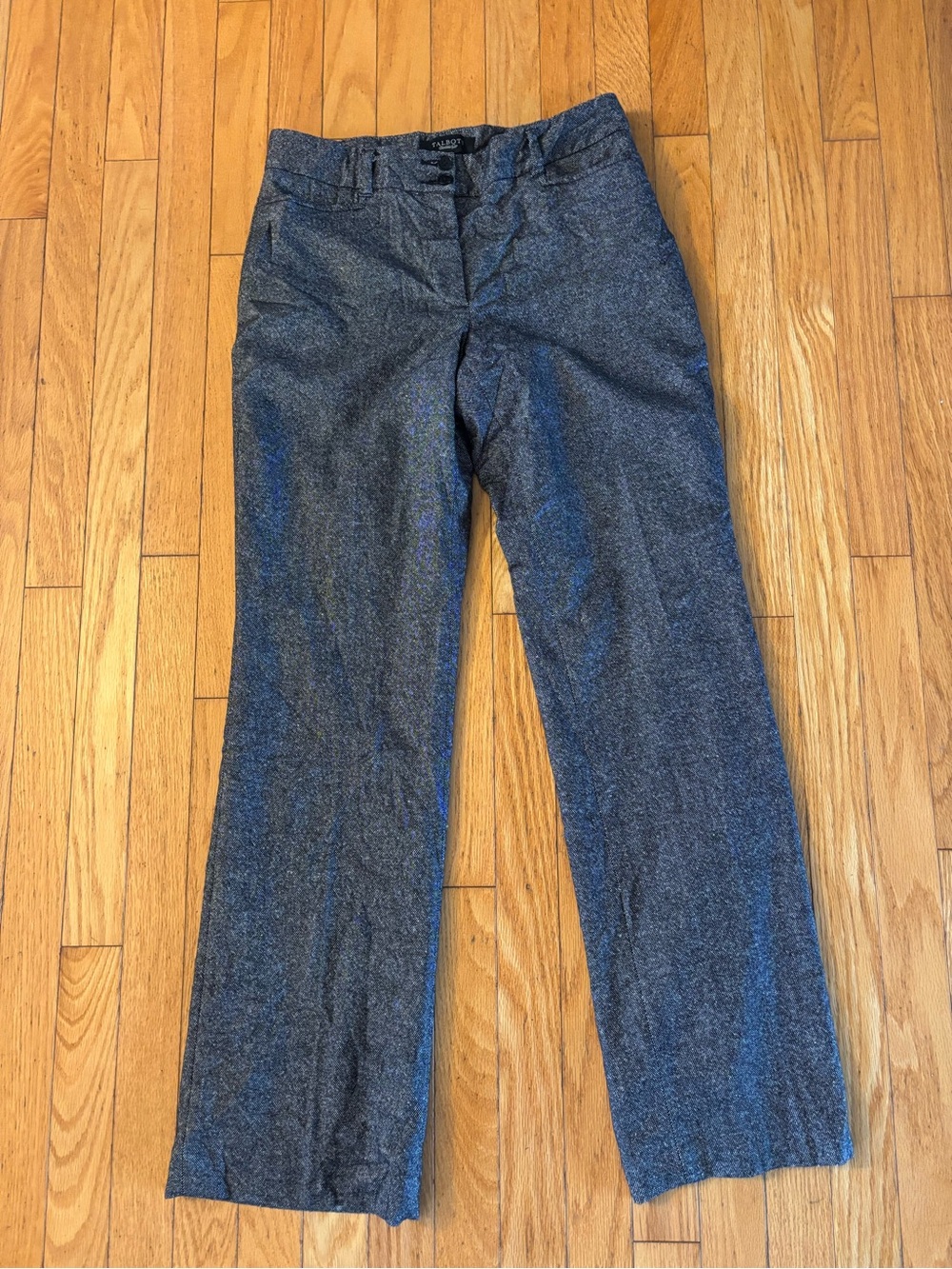Talbots wool blend tweed pants in size 4